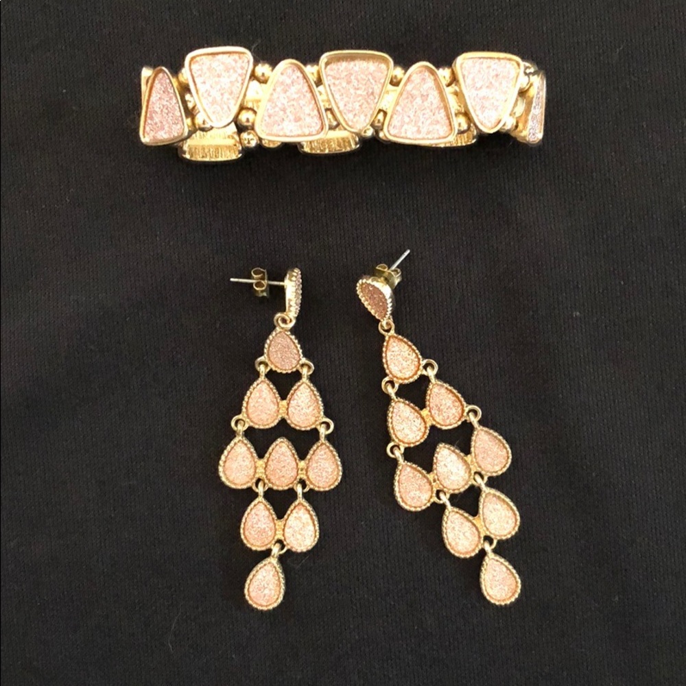 Claire’s Bracelet and Earring Set